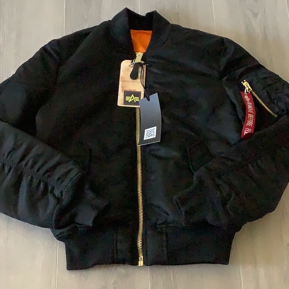 Alpha Industries Other - Men MA-1 fighter pilot bomber jacket by ALPHA INDUSTRIES. Brand new with tags.